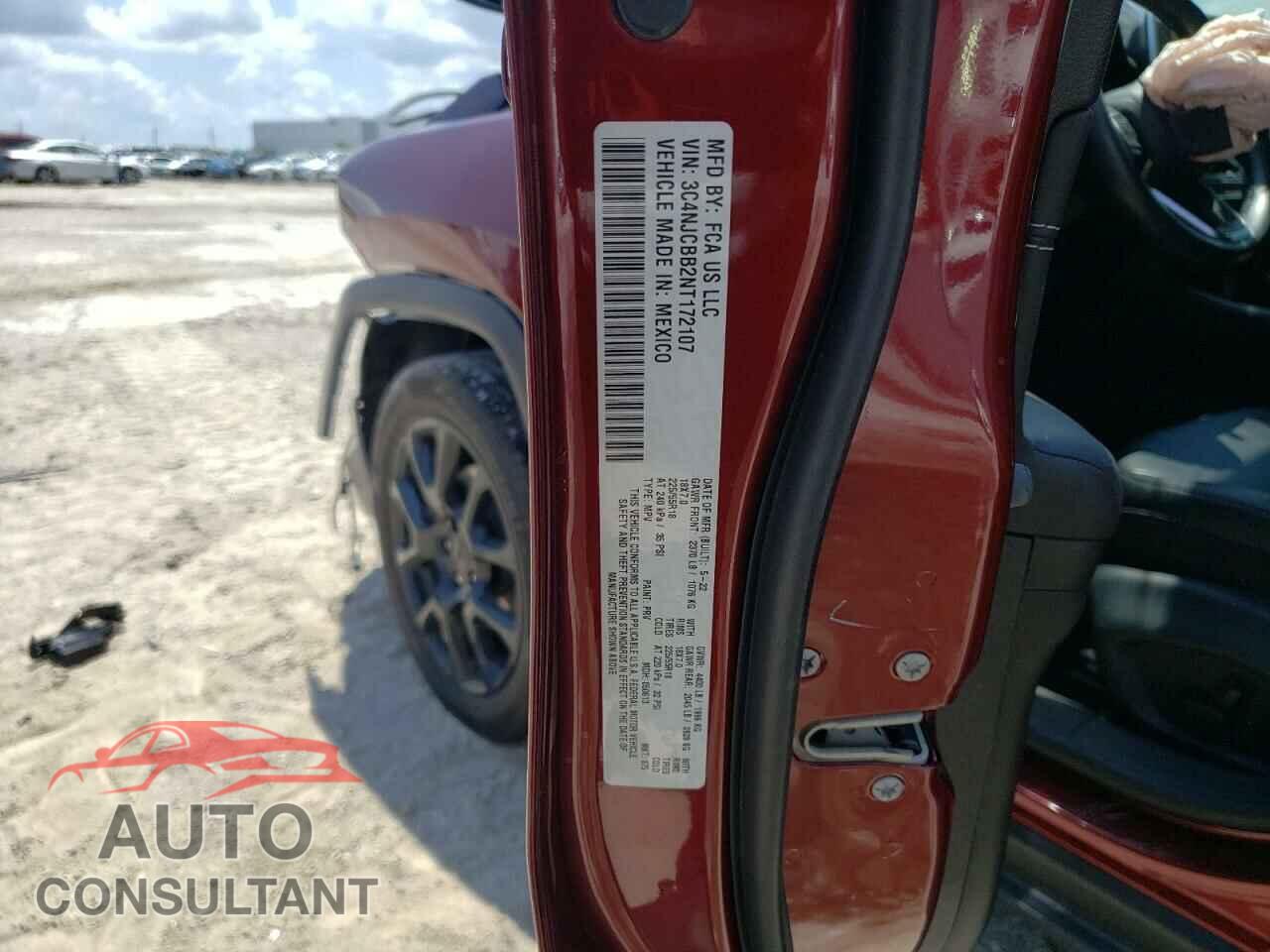 JEEP COMPASS 2022 - 3C4NJCBB2NT172107