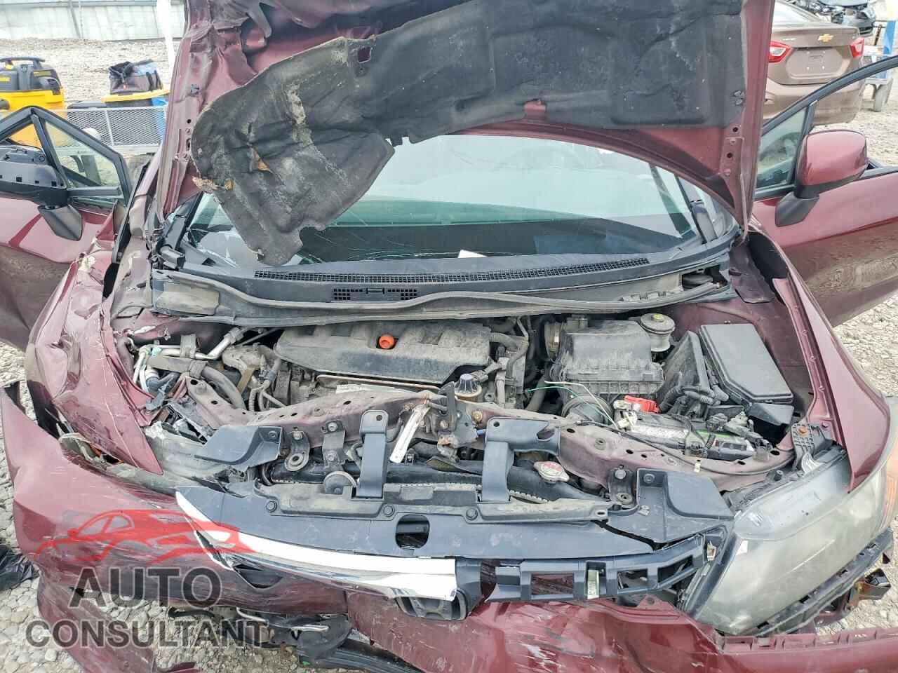 HONDA CIVIC 2012 - 19XFB2F59CE098475
