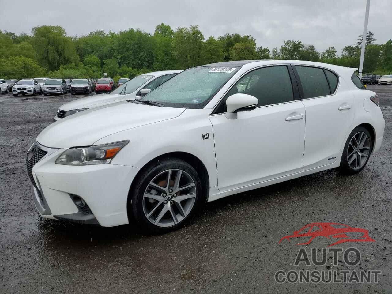 LEXUS CT 200 2017 - JTHKD5BH8H2296638