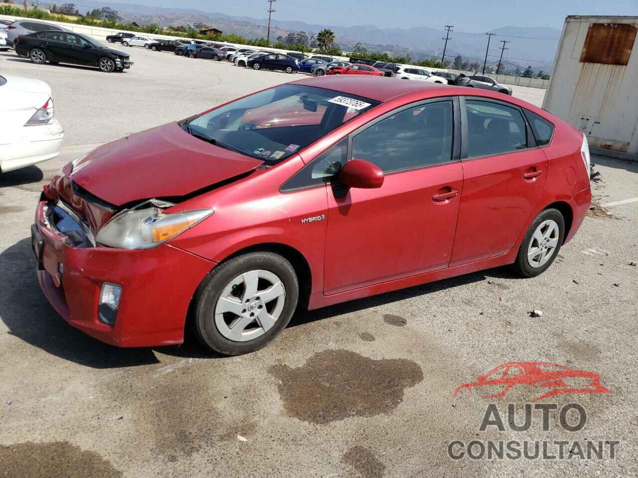 TOYOTA PRIUS 2010 - JTDKN3DU9A0167869