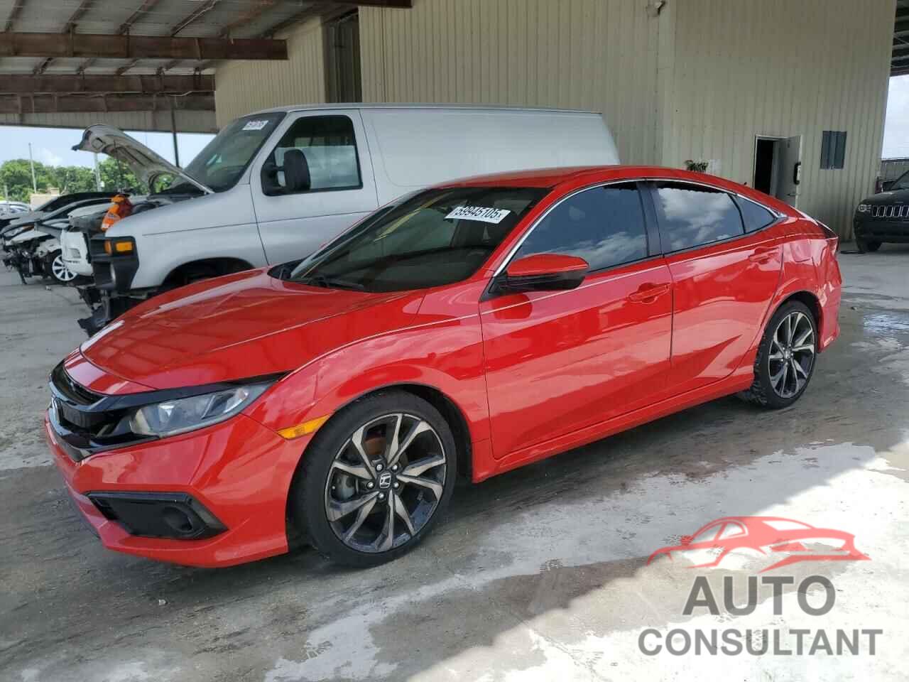 HONDA CIVIC 2019 - 2HGFC2F84KH535133