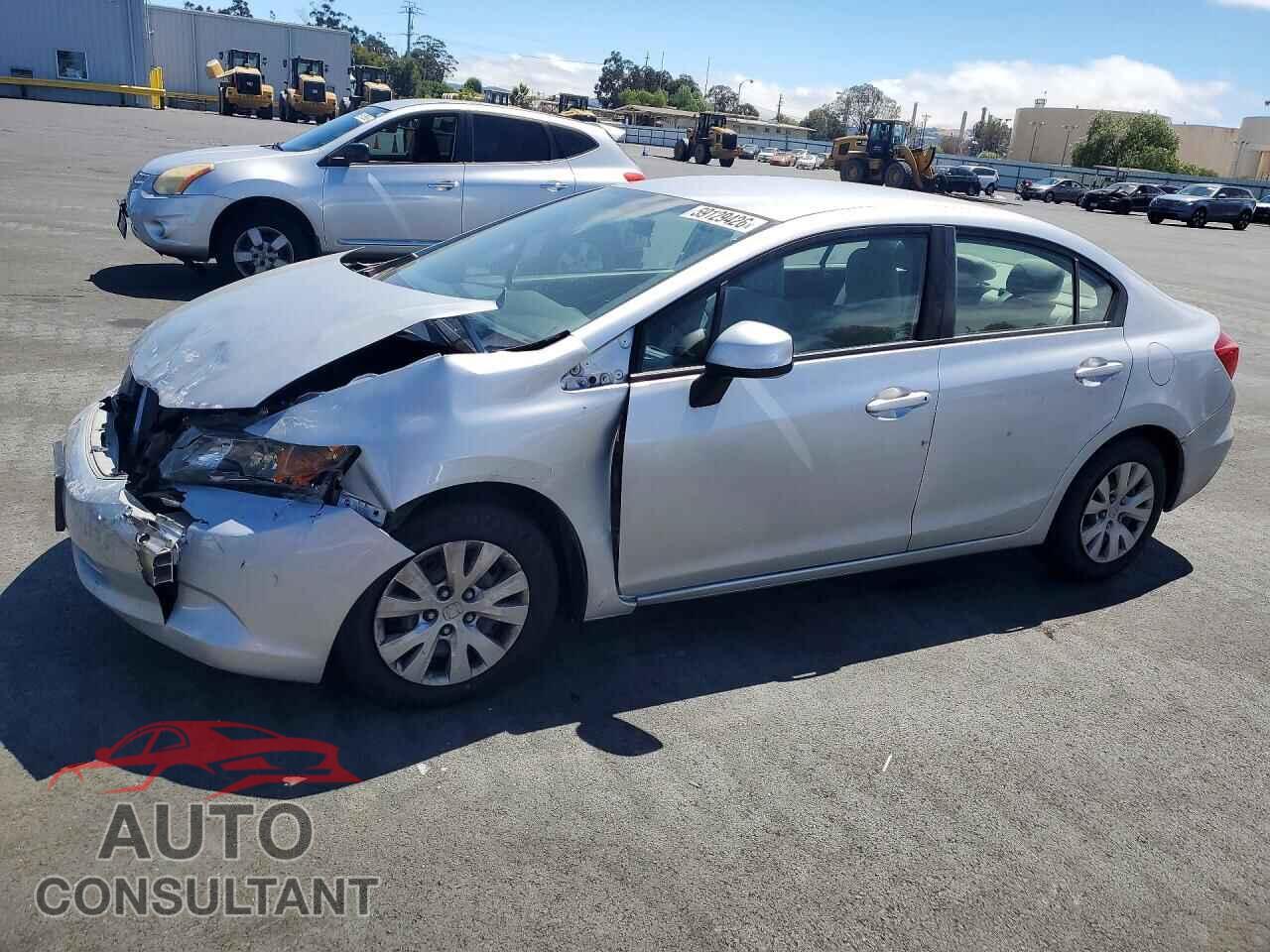 HONDA CIVIC 2012 - 2HGFB2F56CH610246