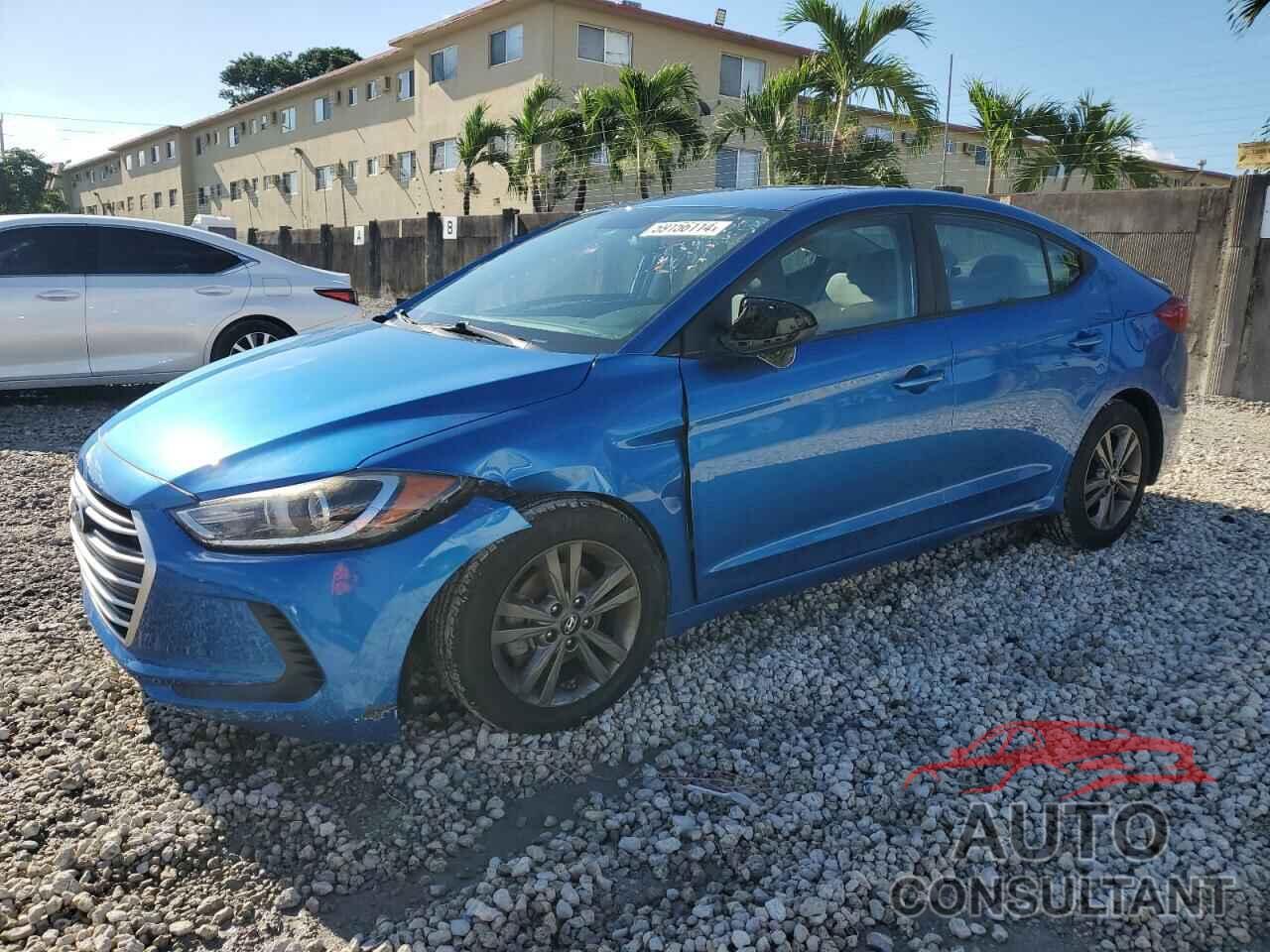 HYUNDAI ELANTRA 2018 - 5NPD84LF8JH224297