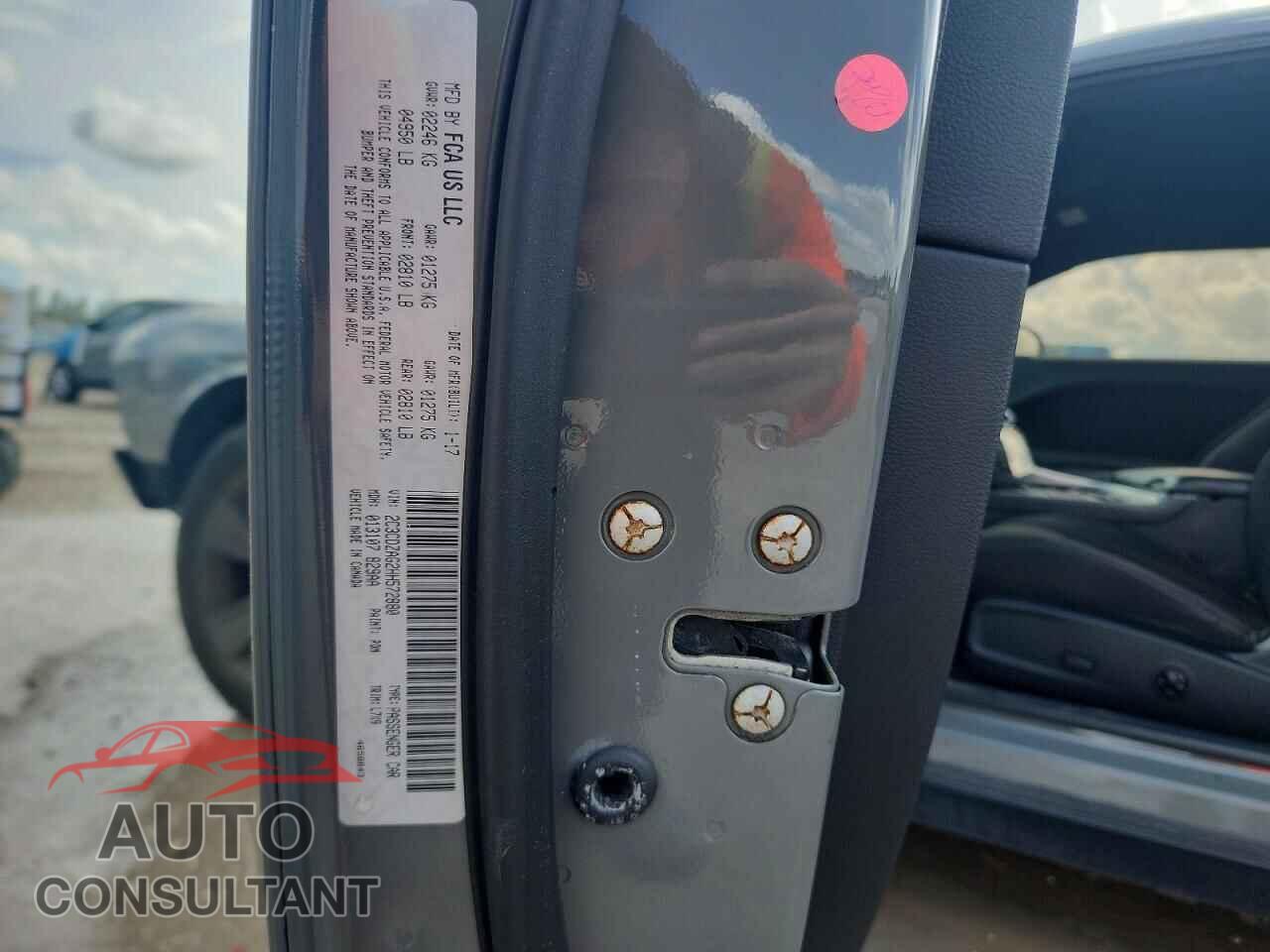 DODGE CHALLENGER 2017 - 2C3CDZAG2HH572880