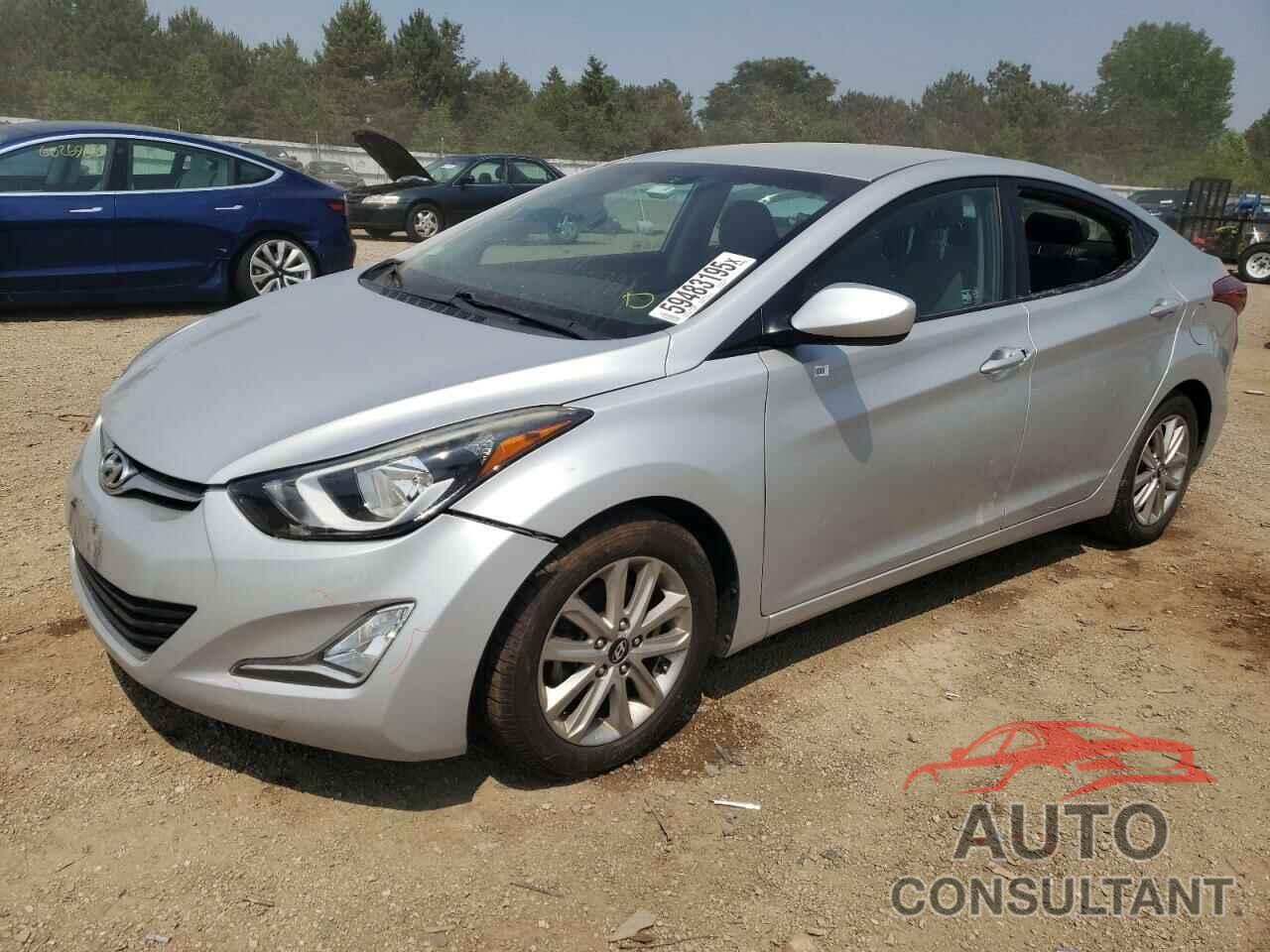 HYUNDAI ELANTRA 2015 - KMHDH4AE2FU381181