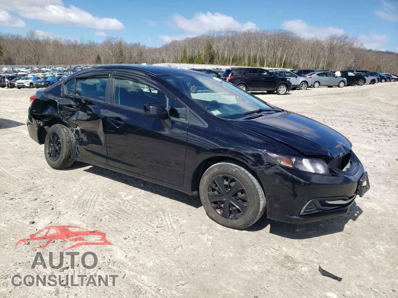 HONDA CIVIC 2013 - 2HGFB2F54DH603765