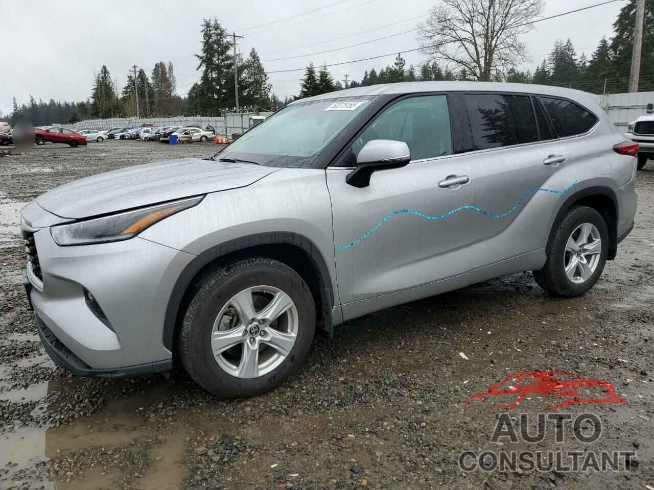 TOYOTA HIGHLANDER 2021 - 5TDBZRBH2MS121847
