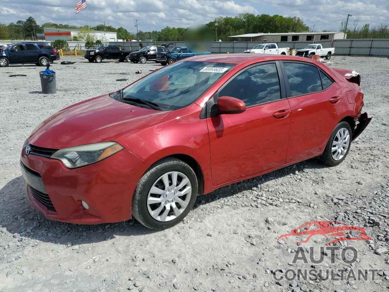 TOYOTA COROLLA 2016 - 2T1BURHE4GC605320