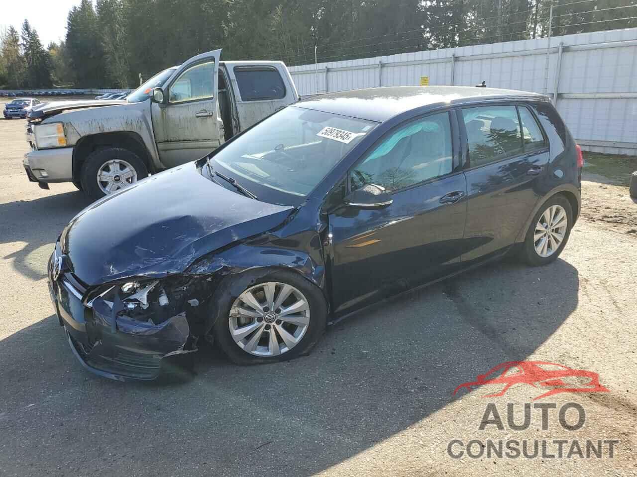 VOLKSWAGEN GOLF 2015 - 3VW2A7AU9FM029404