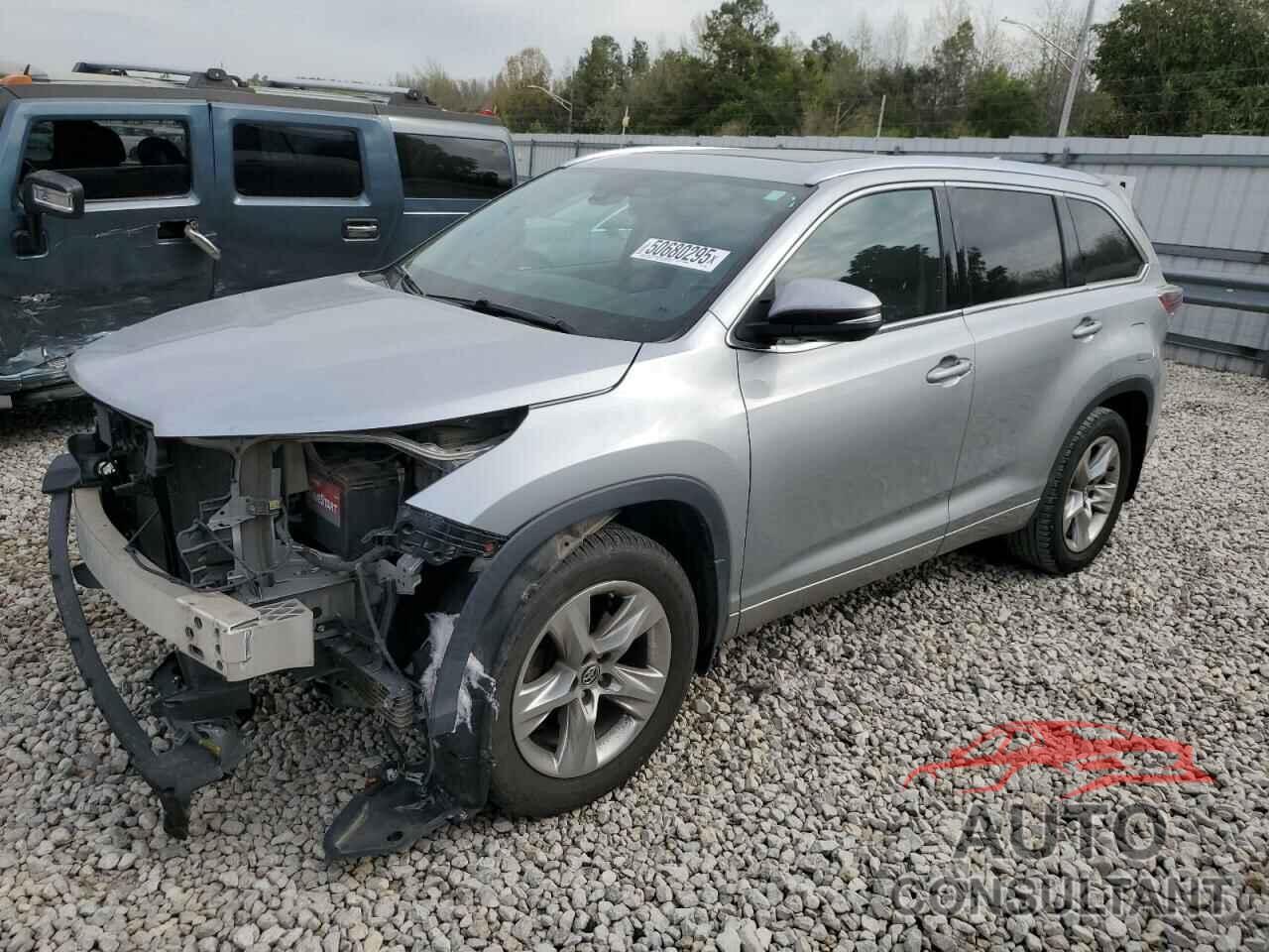 TOYOTA HIGHLANDER 2016 - 5TDDKRFH2GS236685
