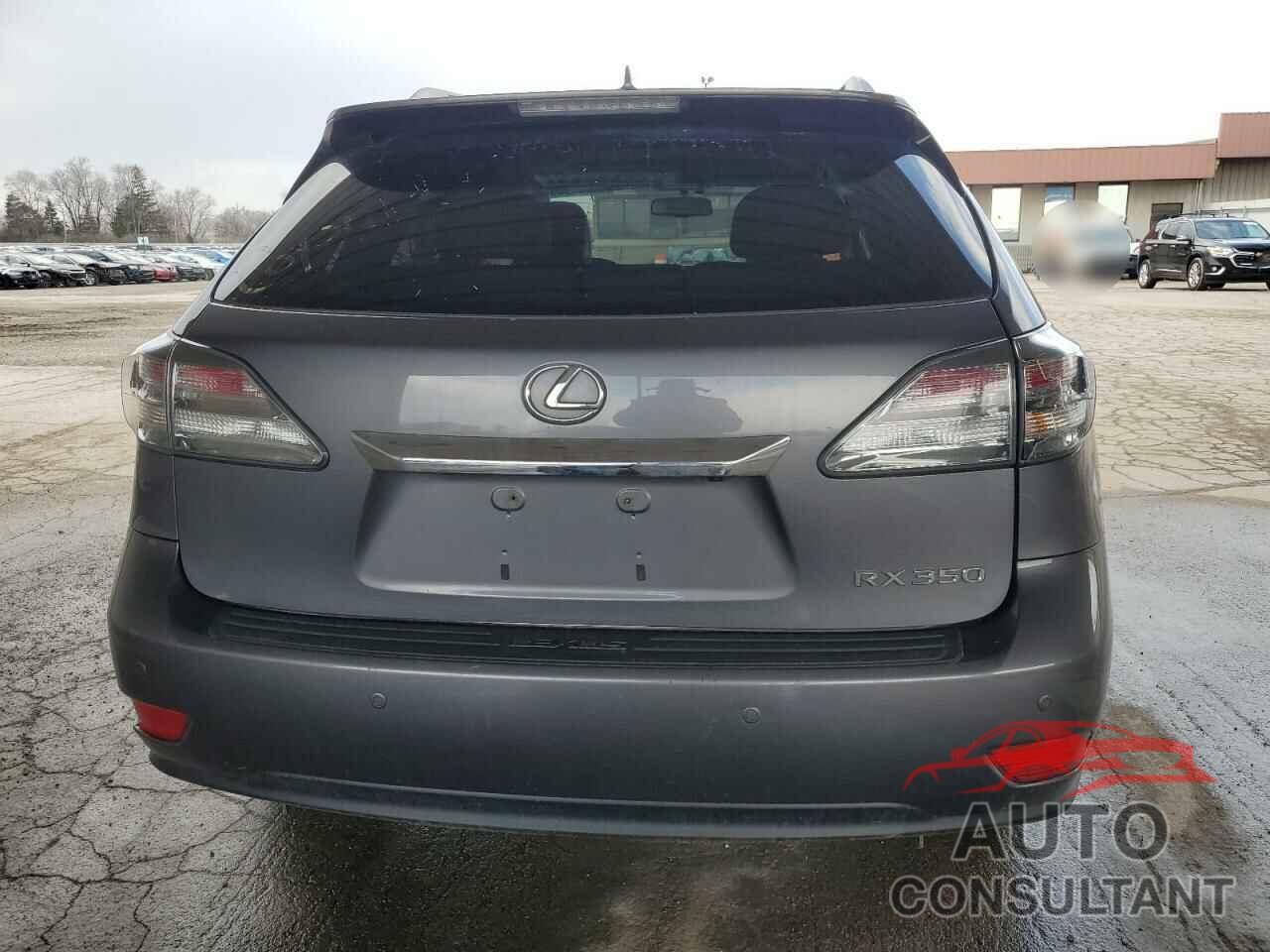 LEXUS RX350 2012 - 2T2BK1BA7CC136193