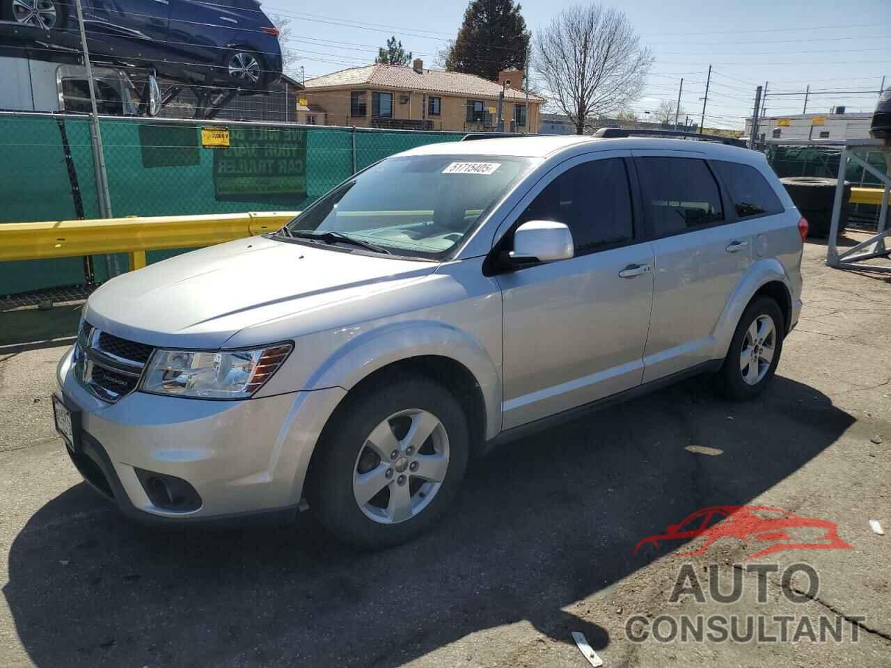DODGE JOURNEY 2012 - 3C4PDCBG3CT144647