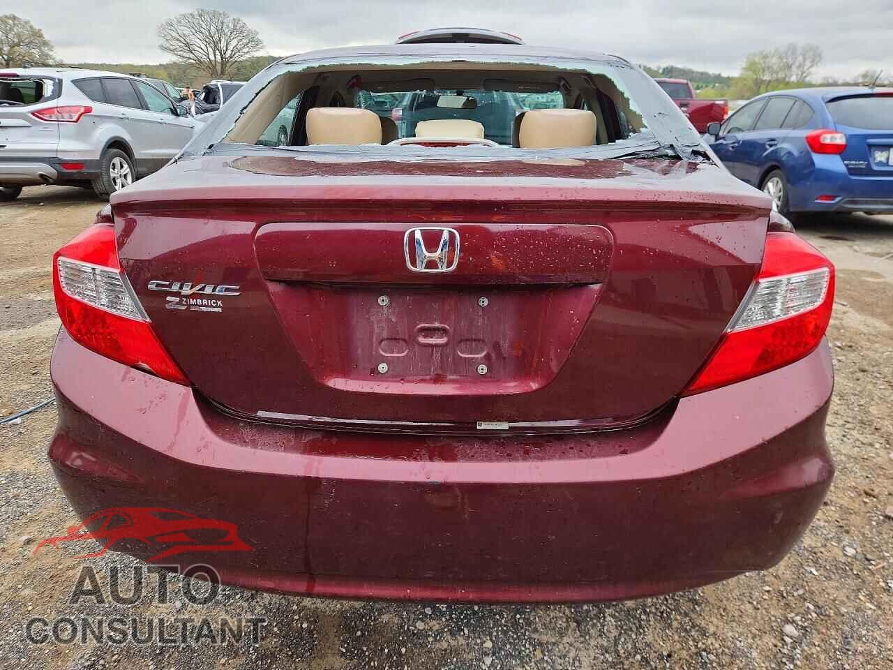 HONDA CIVIC 2012 - 19XFB2F5XCE060687