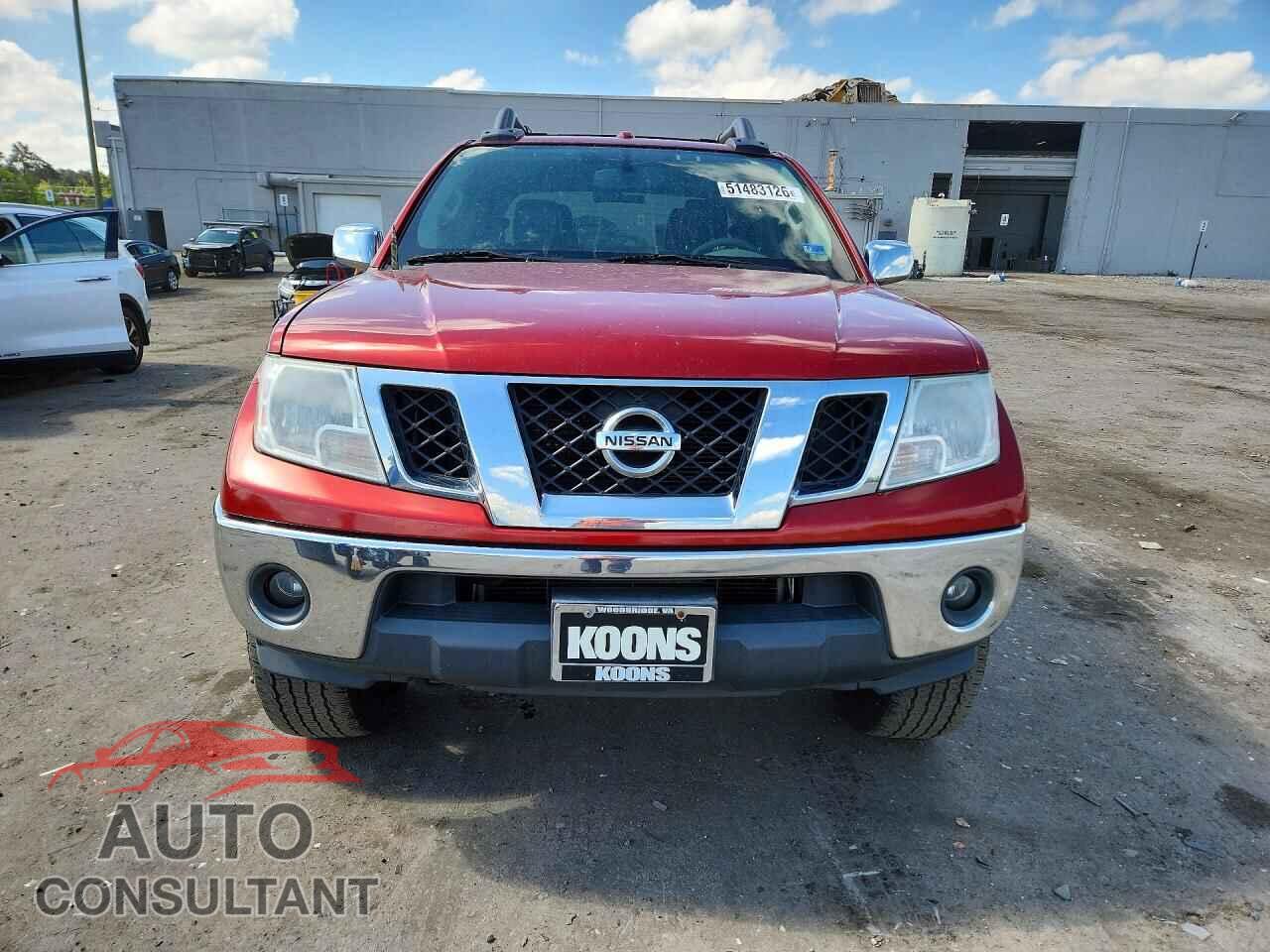 NISSAN FRONTIER 2012 - 1N6AD0EV2CC426530