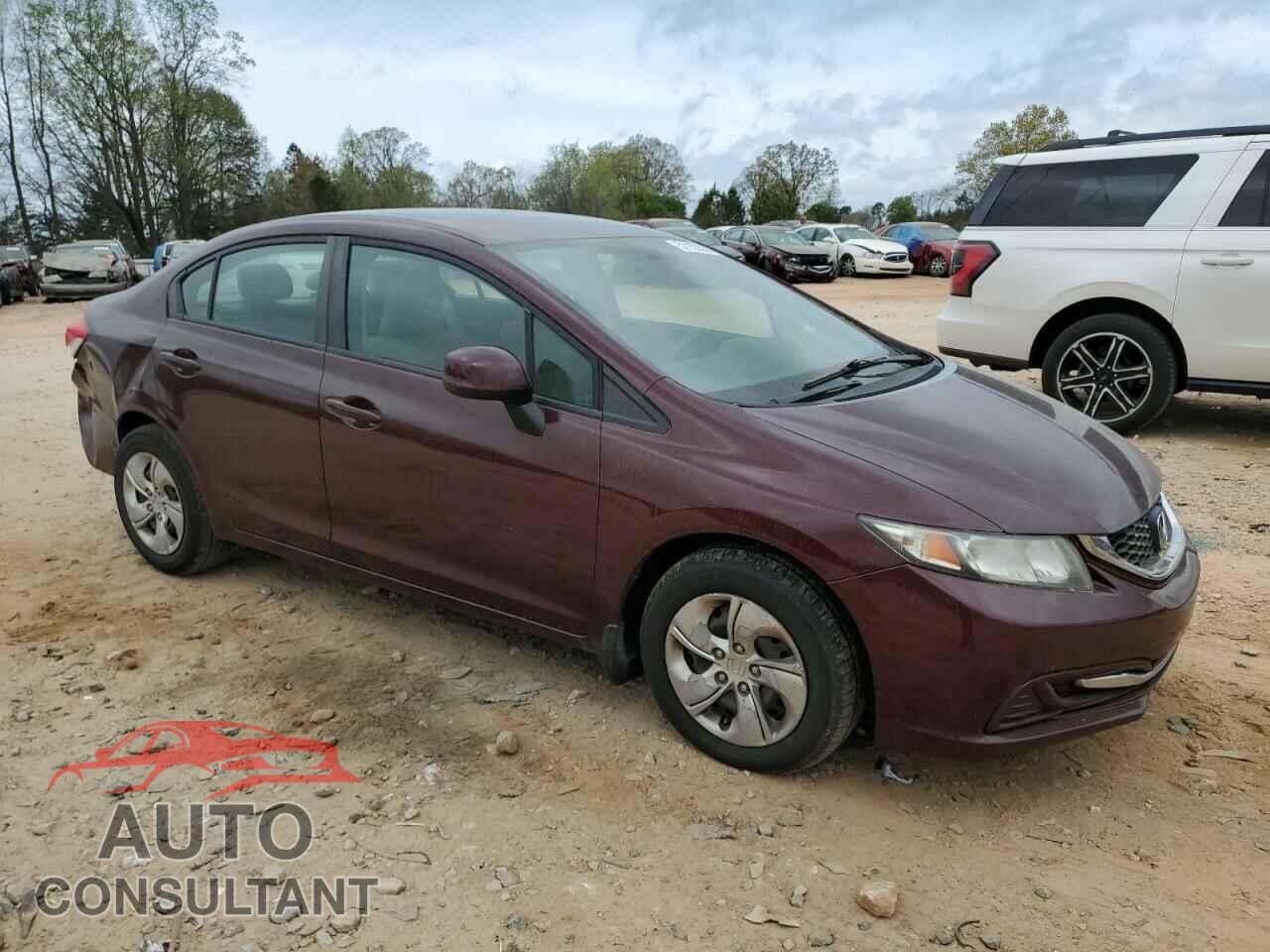 HONDA CIVIC 2013 - 2HGFB2F50DH545945