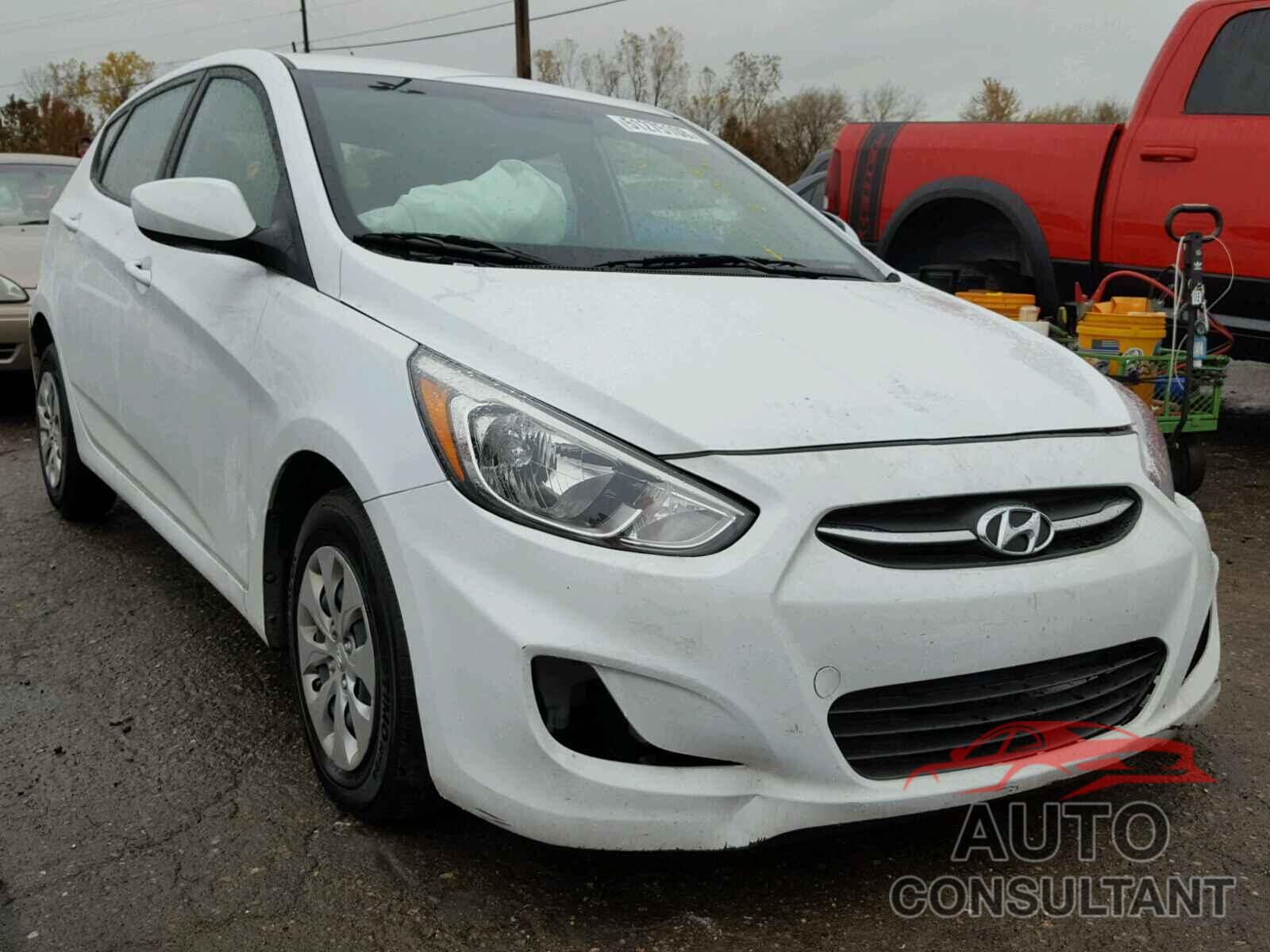 HYUNDAI ACCENT 2017 - KMHCT5AE5HU334956