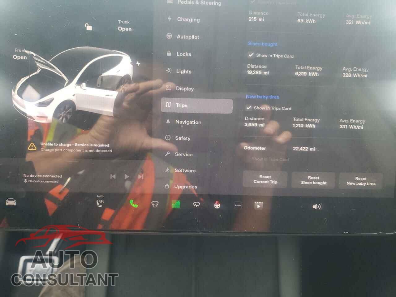 TESLA MODEL Y 2022 - 7SAYGDEE7NA012231