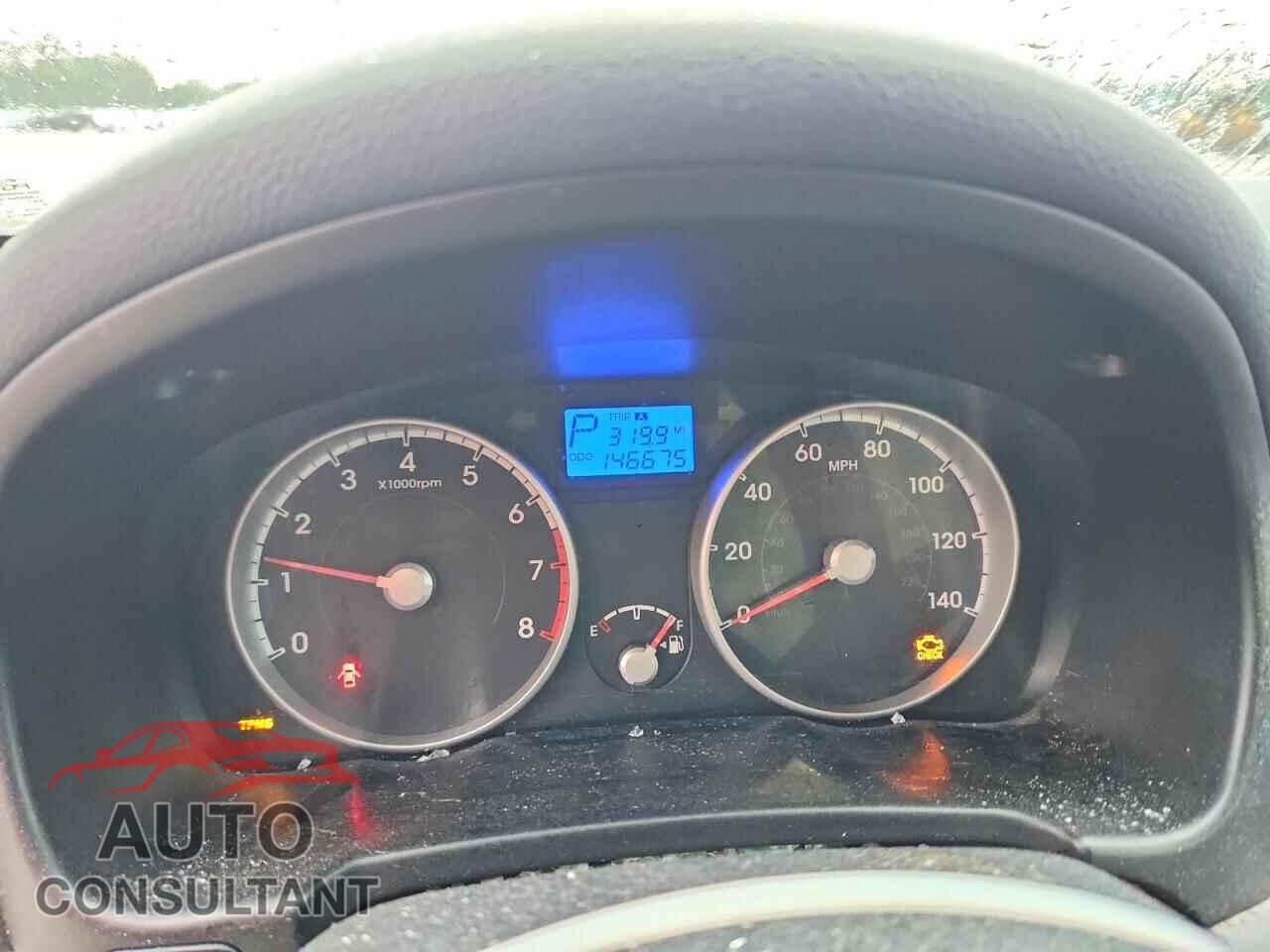 HYUNDAI ACCENT 2010 - KMHCN4AC5AU488799