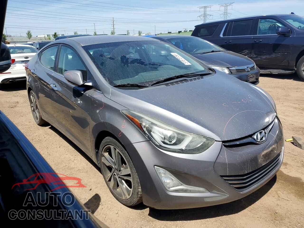 HYUNDAI ELANTRA 2014 - 5NPDH4AE9EH487561