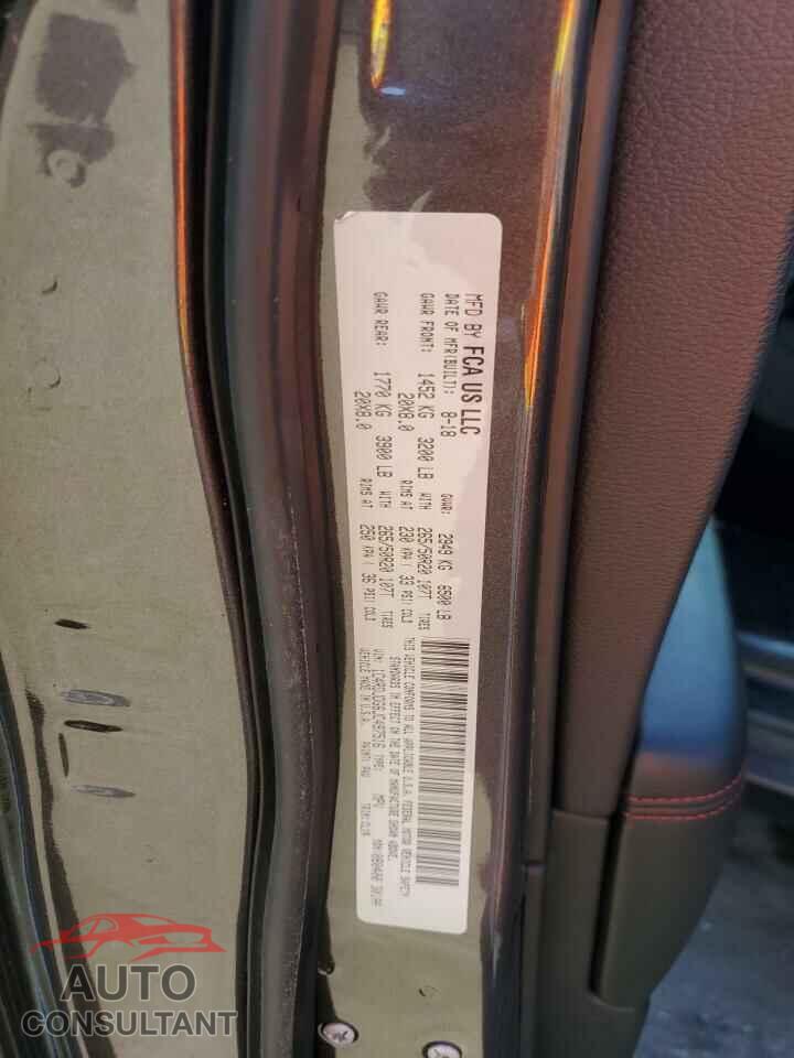 DODGE DURANGO 2018 - 1C4RDJDG6JC497516