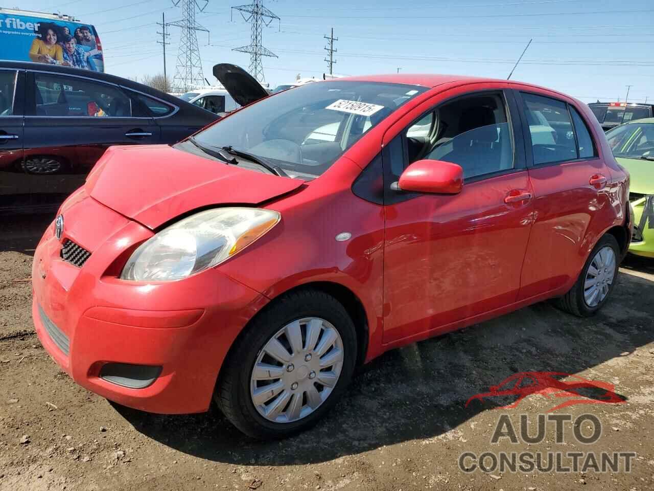 TOYOTA YARIS 2009 - JTDKT903095246576