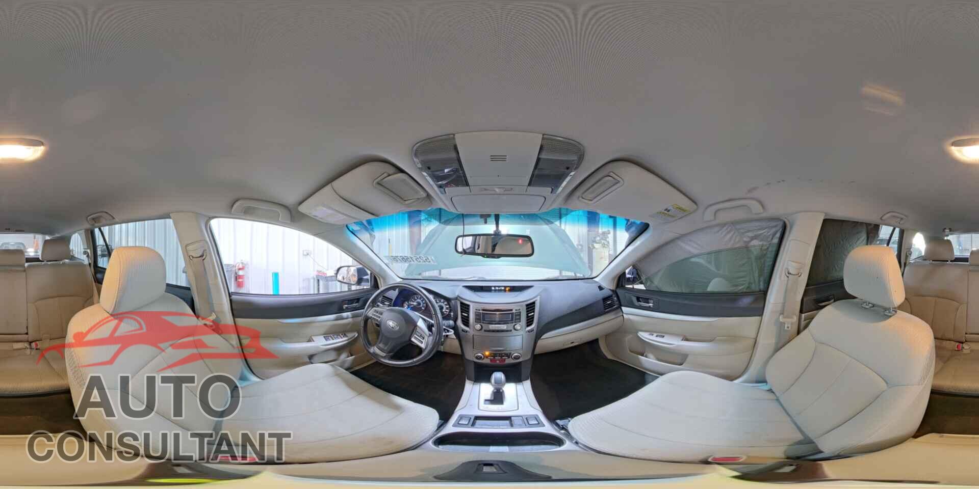 SUBARU OUTBACK 2012 - 4S4BRBCC2C3295228