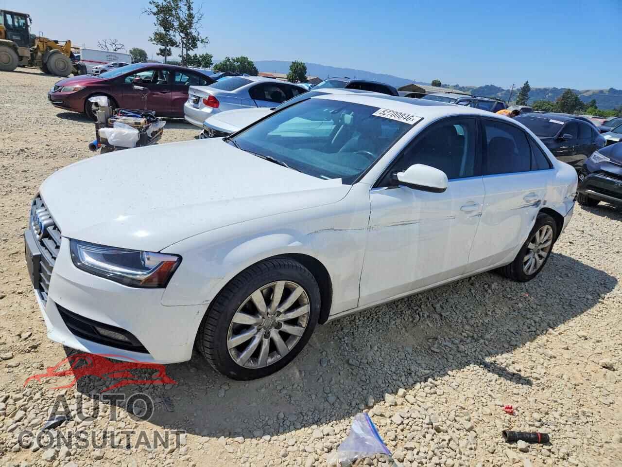 AUDI A4 2013 - WAUAFAFL8DA160666
