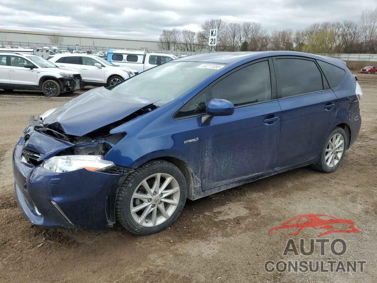 TOYOTA PRIUS 2012 - JTDZN3EU4C3182603