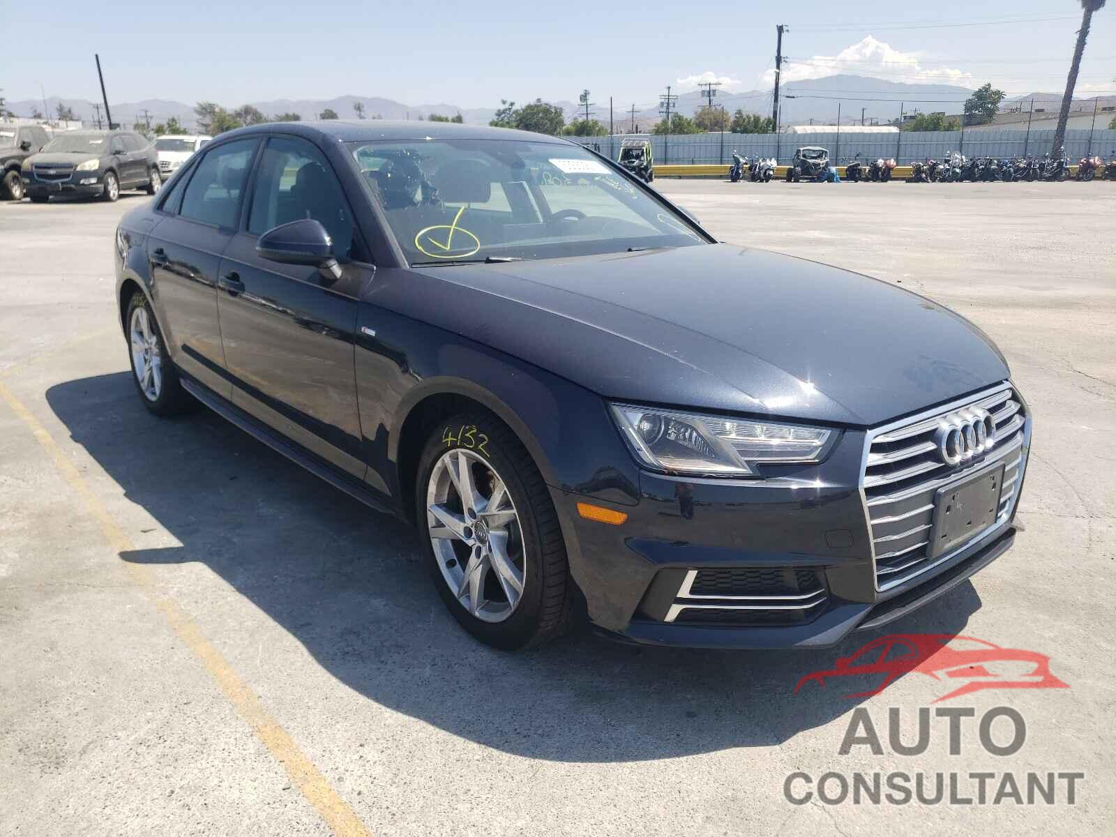 AUDI A4 2018 - WAUKMAF42JA067463