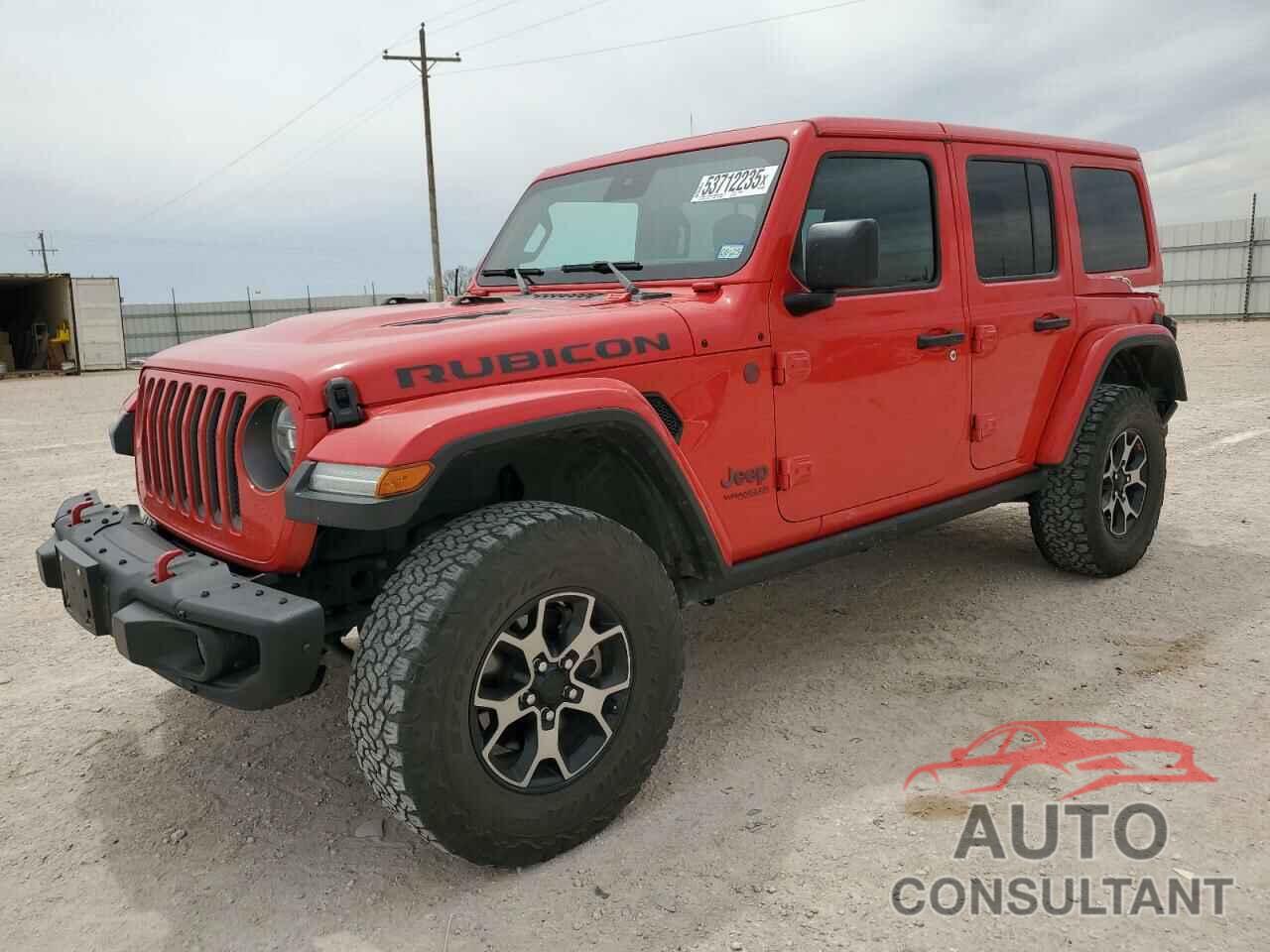 JEEP WRANGLER 2019 - 1C4HJXFG4KW581967