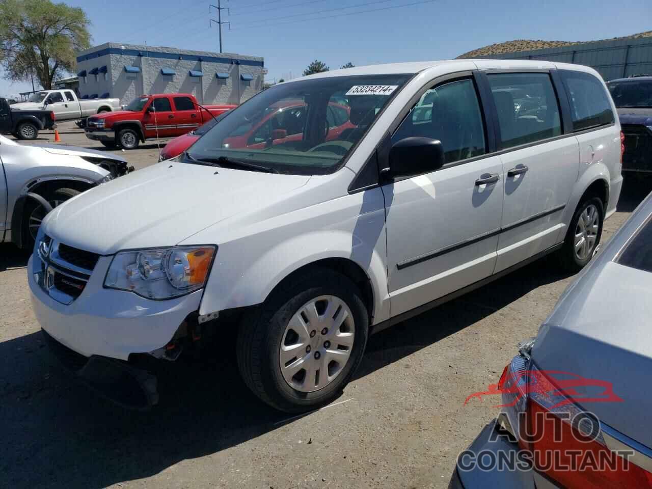 DODGE CARAVAN 2016 - 2C4RDGBG4GR348592