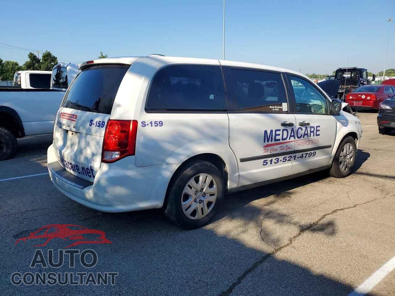 DODGE CARAVAN 2016 - 2C4RDGBG9GR259634