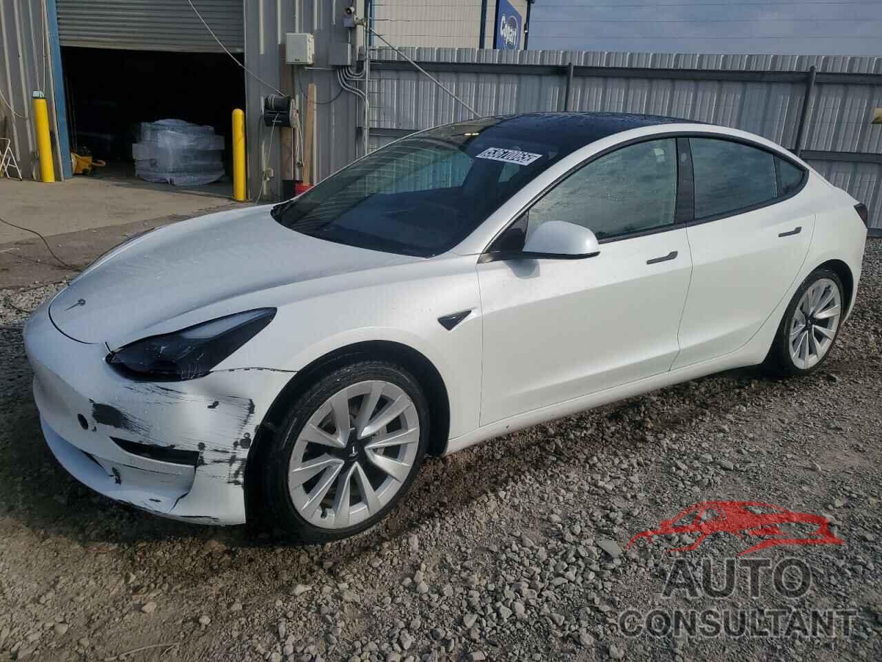 TESLA MODEL 3 2022 - 5YJ3E1EA5NF369936