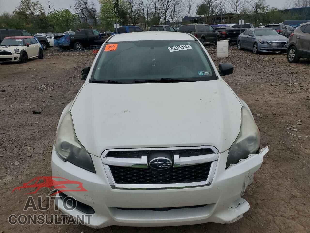 SUBARU LEGACY 2013 - 4S3BMBA63D3040525