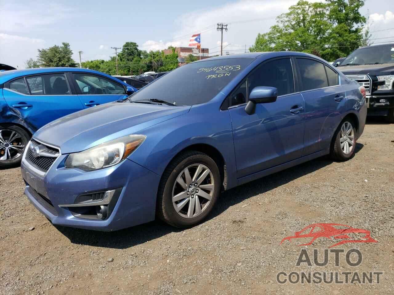 SUBARU IMPREZA 2015 - JF1GJAC63FH005923