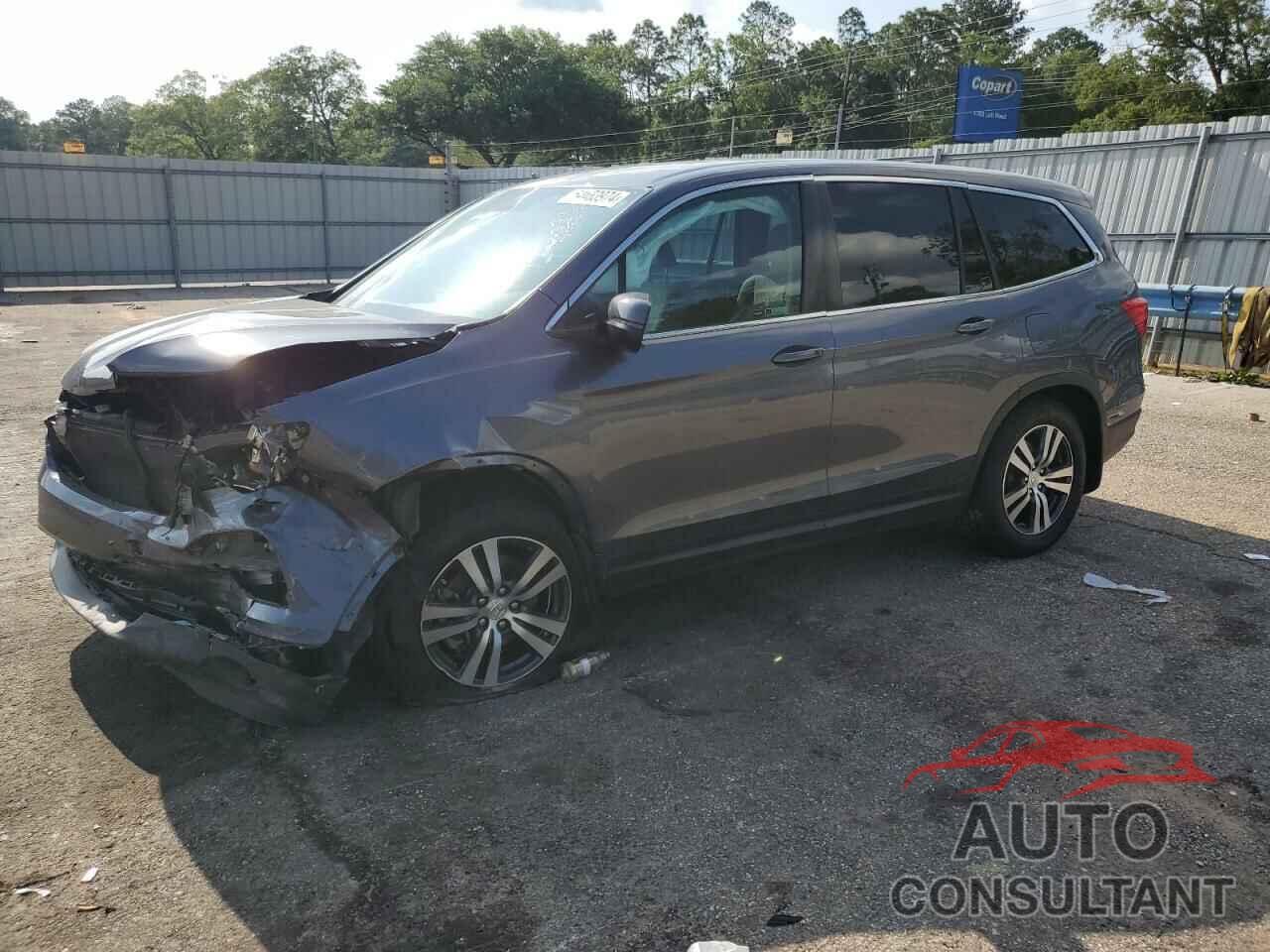 HONDA PILOT 2017 - 5FNYF5H37HB047729