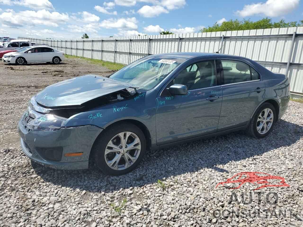 FORD FUSION 2012 - 3FAHP0HG9CR185126