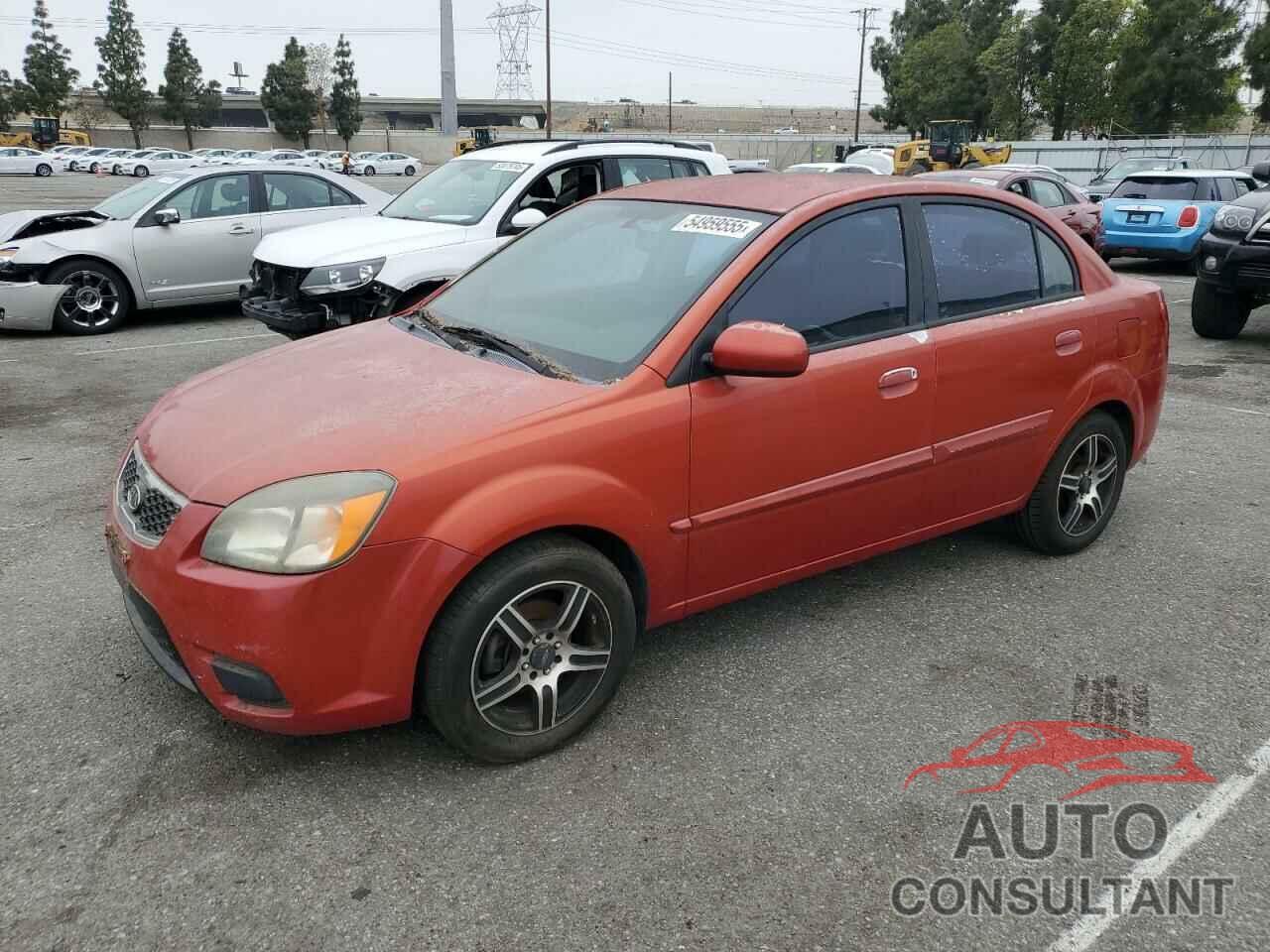 KIA RIO 2011 - KNADH4A32B6917271