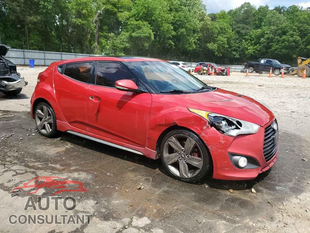 HYUNDAI VELOSTER 2013 - KMHTC6AE8DU102383