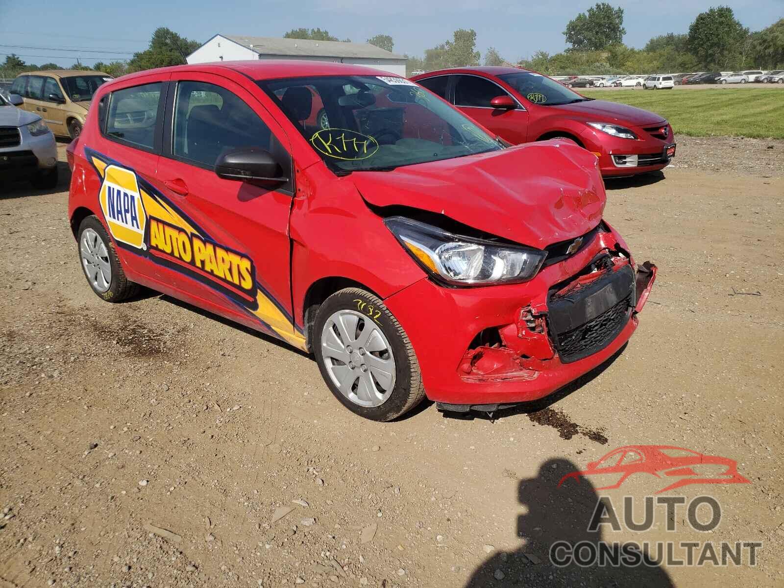 CHEVROLET SPARK 2017 - KL8CB6SA4HC747684