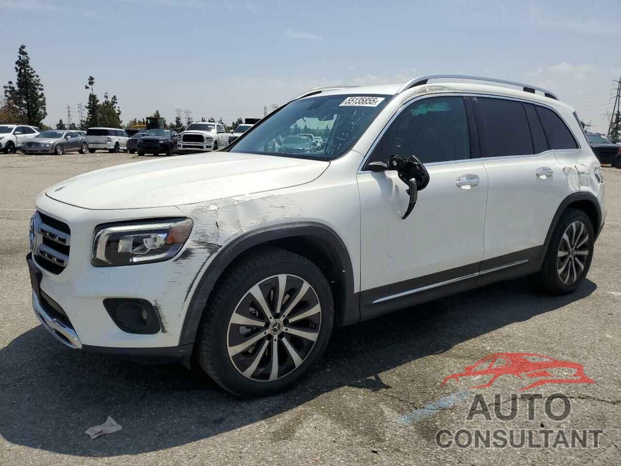 MERCEDES-BENZ GLB-CLASS 2022 - W1N4M4GB0NW250890
