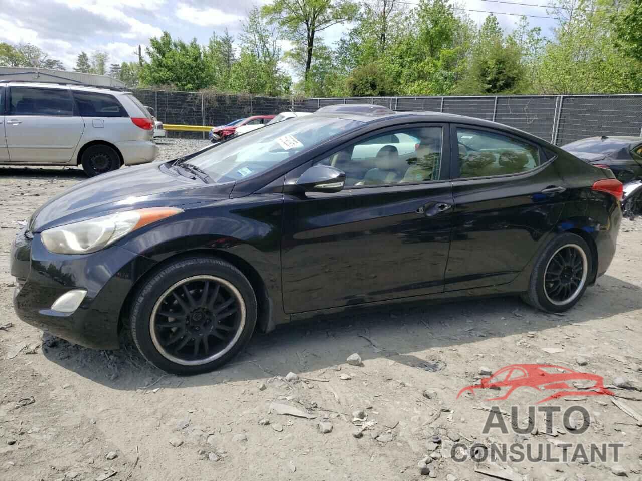HYUNDAI ELANTRA 2012 - KMHDH4AE6CU336885