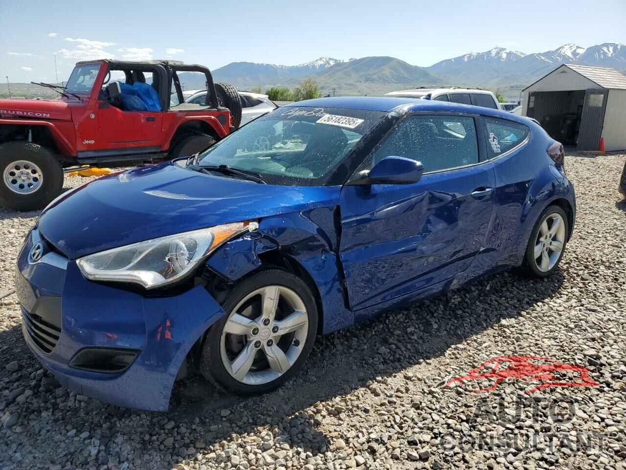 HYUNDAI VELOSTER 2015 - KMHTC6AD4FU242943