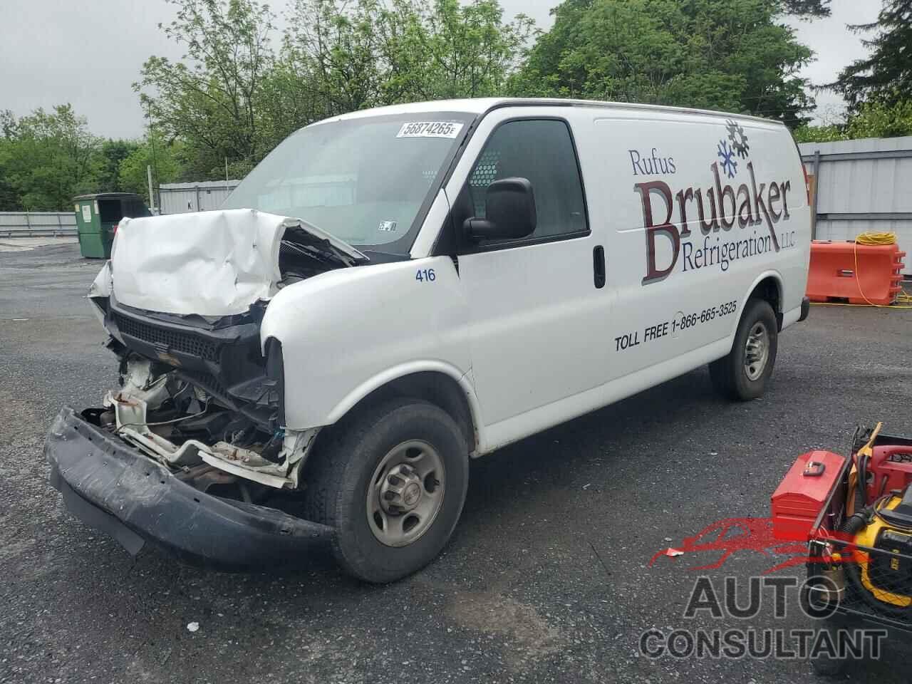 CHEVROLET EXPRESS 2016 - 1GCZGGFG9G1335066