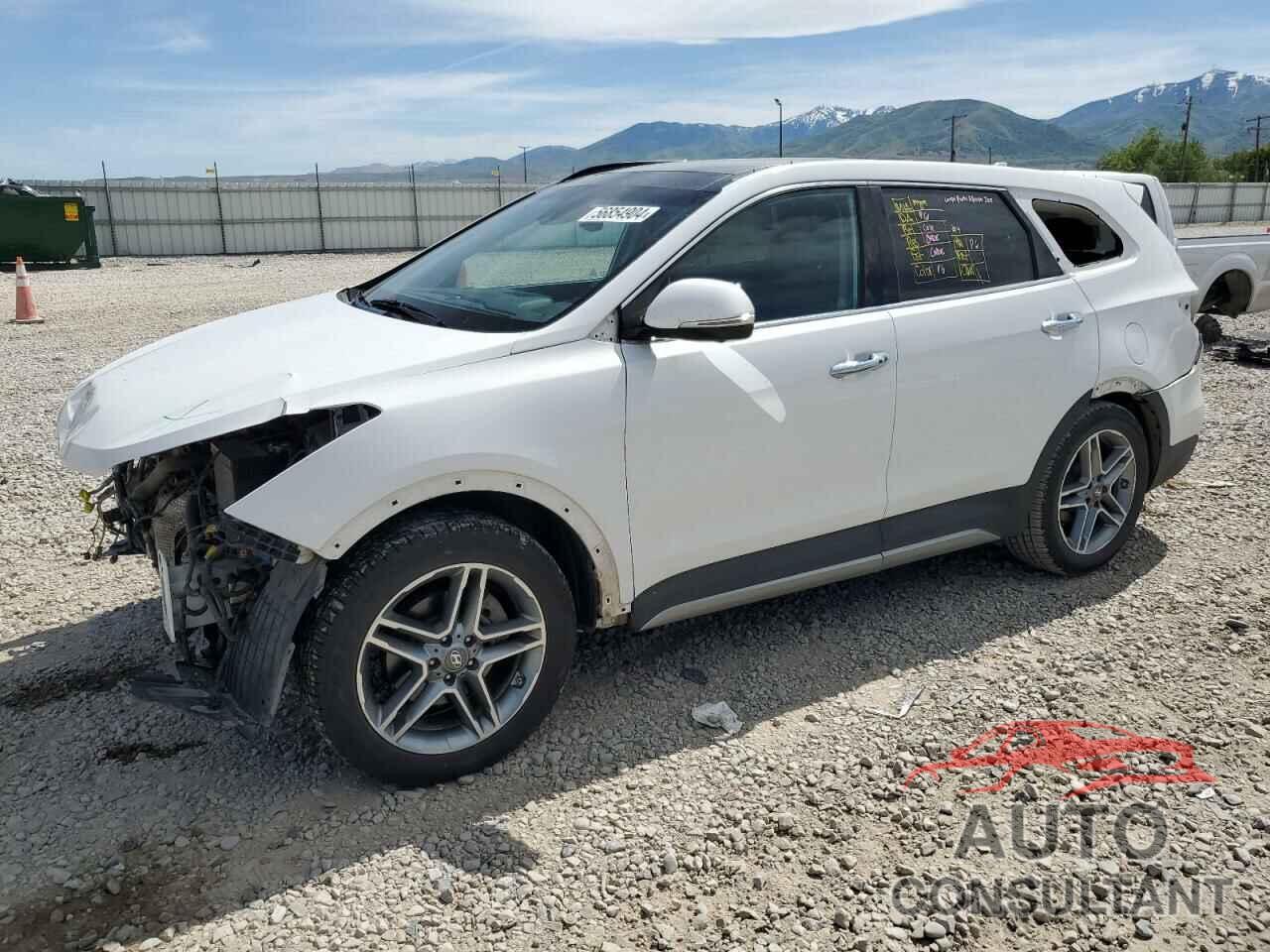 HYUNDAI SANTA FE 2017 - KM8SR4HF9HU186314