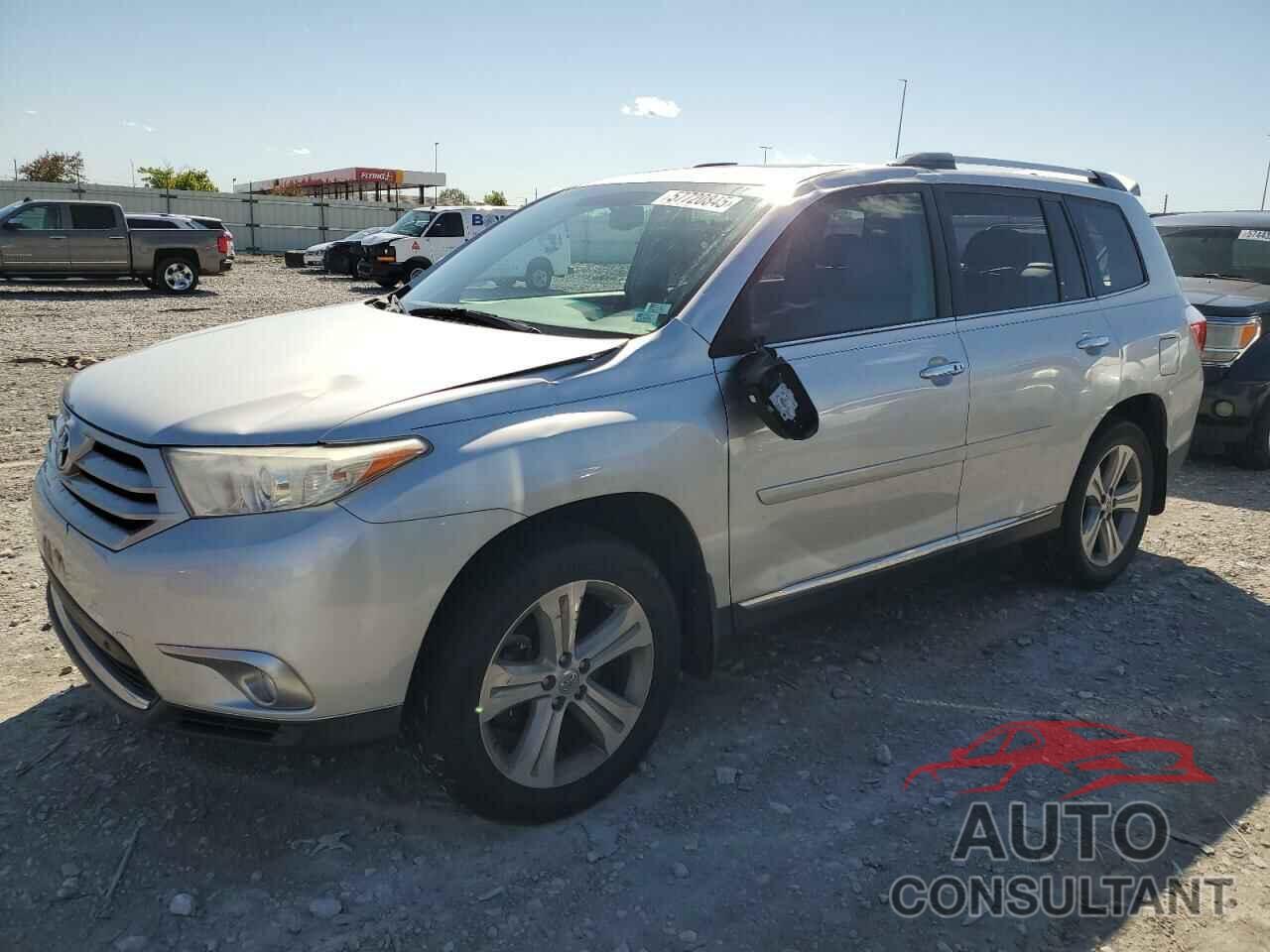 TOYOTA HIGHLANDER 2012 - 5TDDK3EH8CS142528