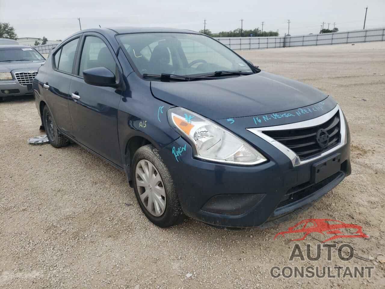 NISSAN VERSA 2016 - 3N1CN7APXGL848695