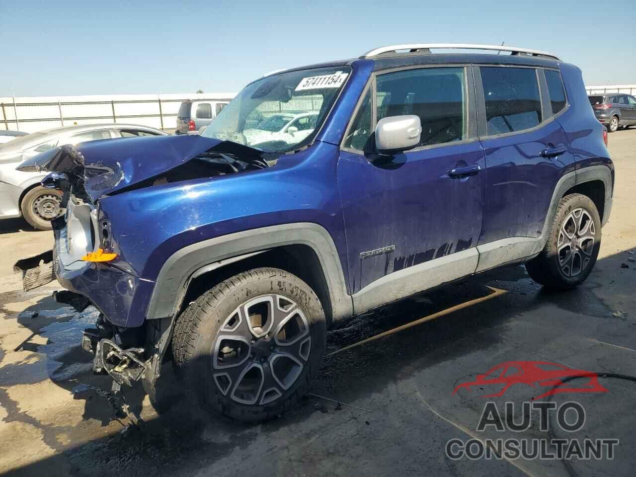 JEEP RENEGADE 2016 - ZACCJBDT7GPC71670