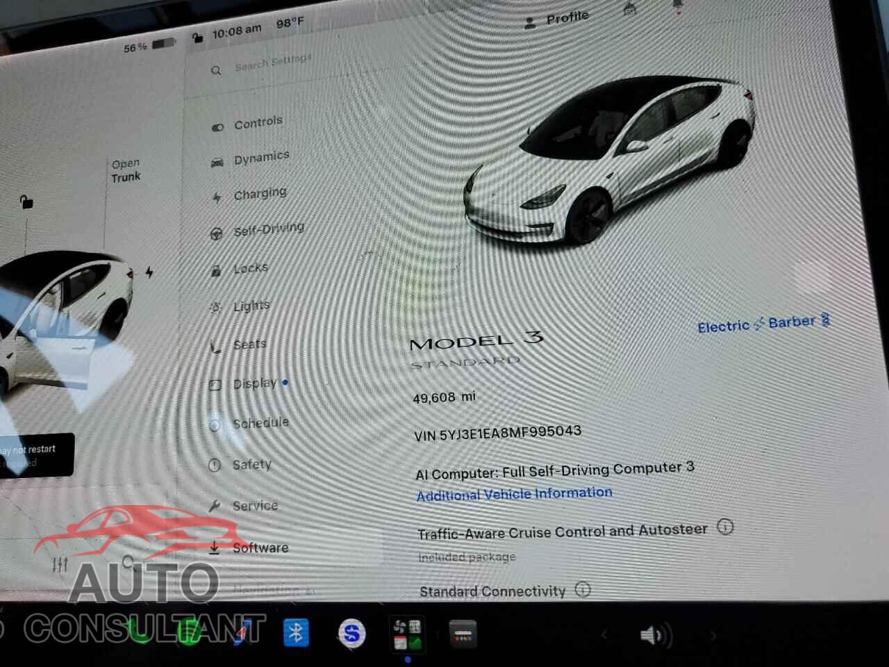 TESLA MODEL 3 2021 - 5YJ3E1EA8MF995043