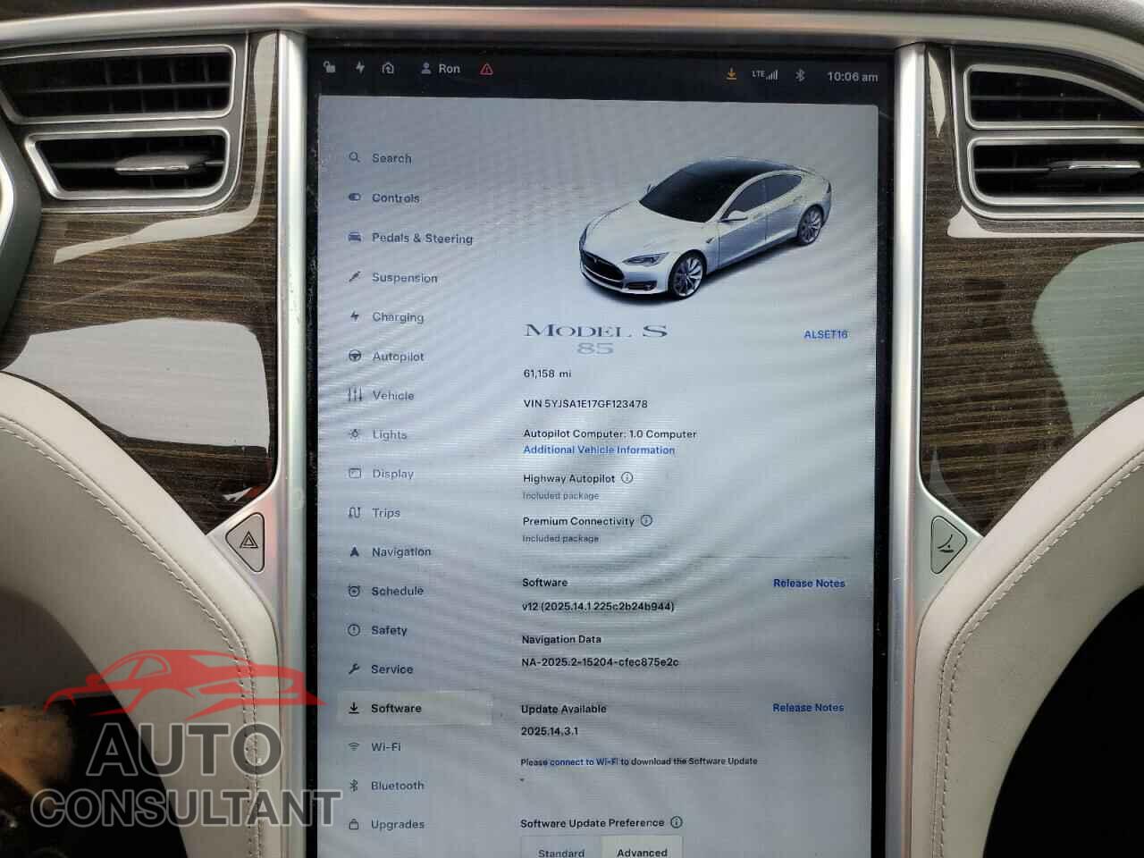 TESLA MODEL S 2016 - 5YJSA1E17GF123478